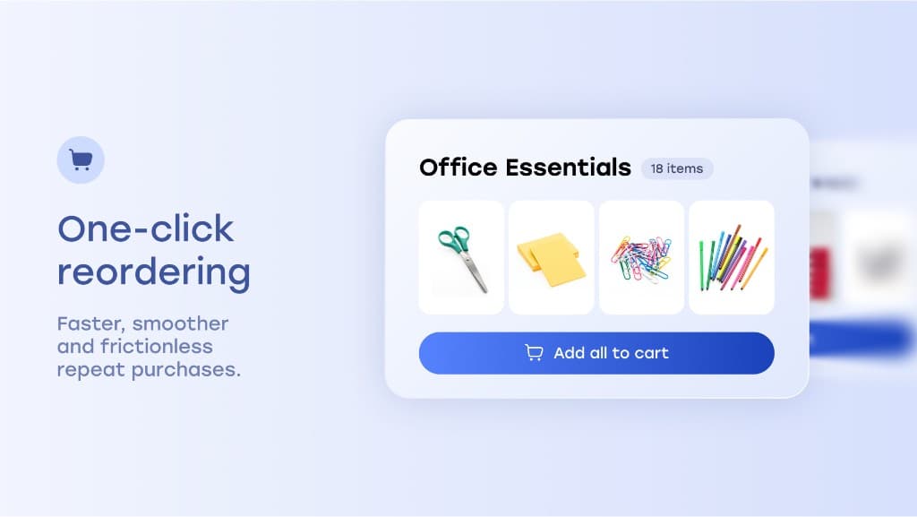 OrderLoop one-click reordering with add all to cart