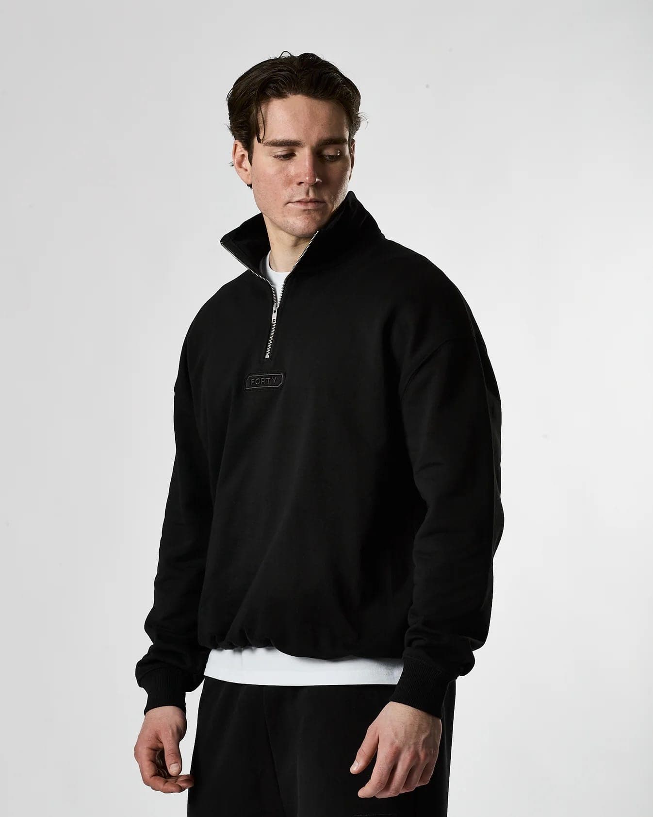 Forty Clothing product photography from a parallel Shopify build.